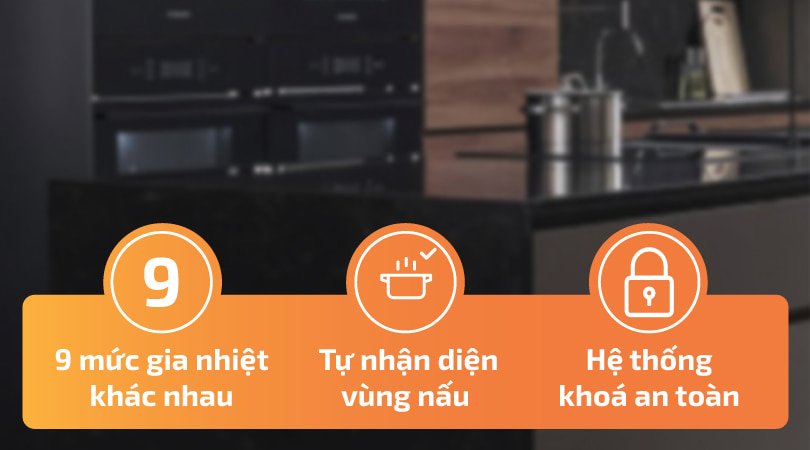 Chức năng bếp từ Hafele 536.61.787